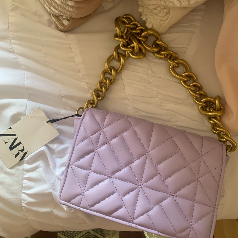 Zara Spring Lilac bag